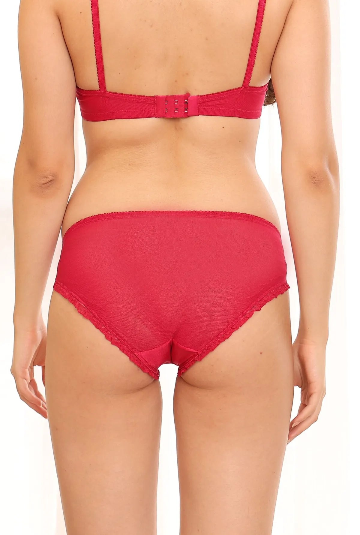 Seraphic Blush Silk Lace Panty