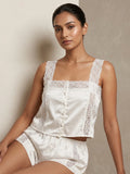 Aira Soft Cami Top - White
