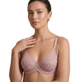 The Duchess Wired Lace Bra - Blue