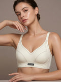 Seamless Sculpt White Bra