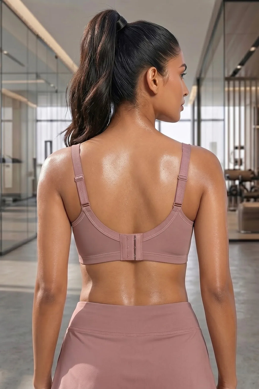Seamless Sculpt Pink Bra