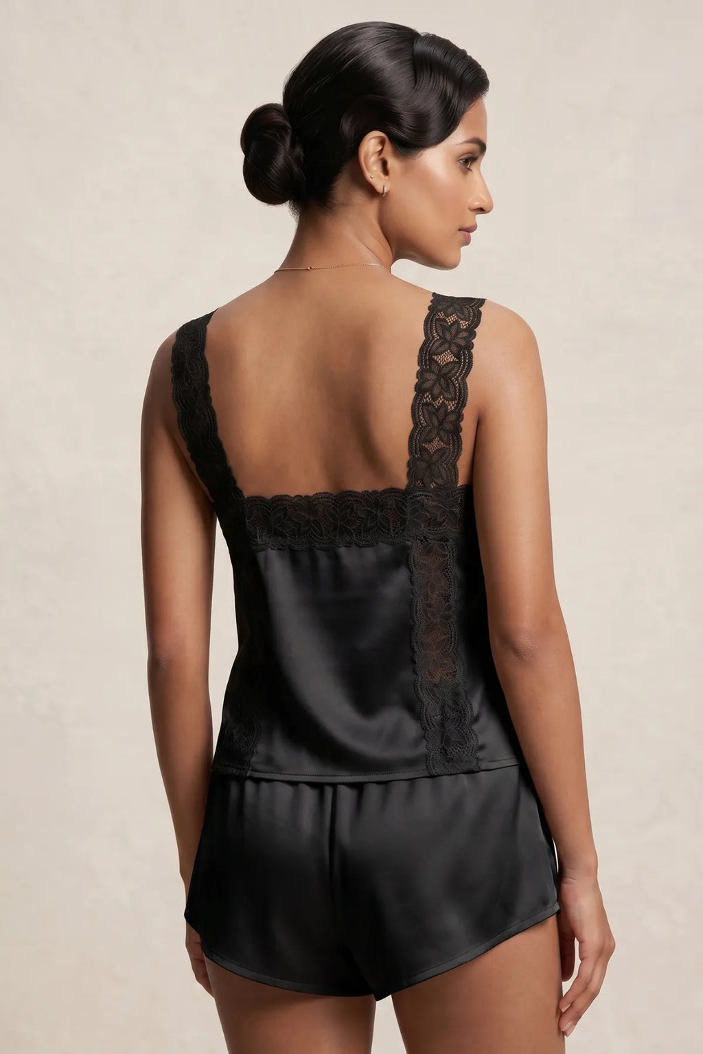 Aira Soft Cami Top - Black