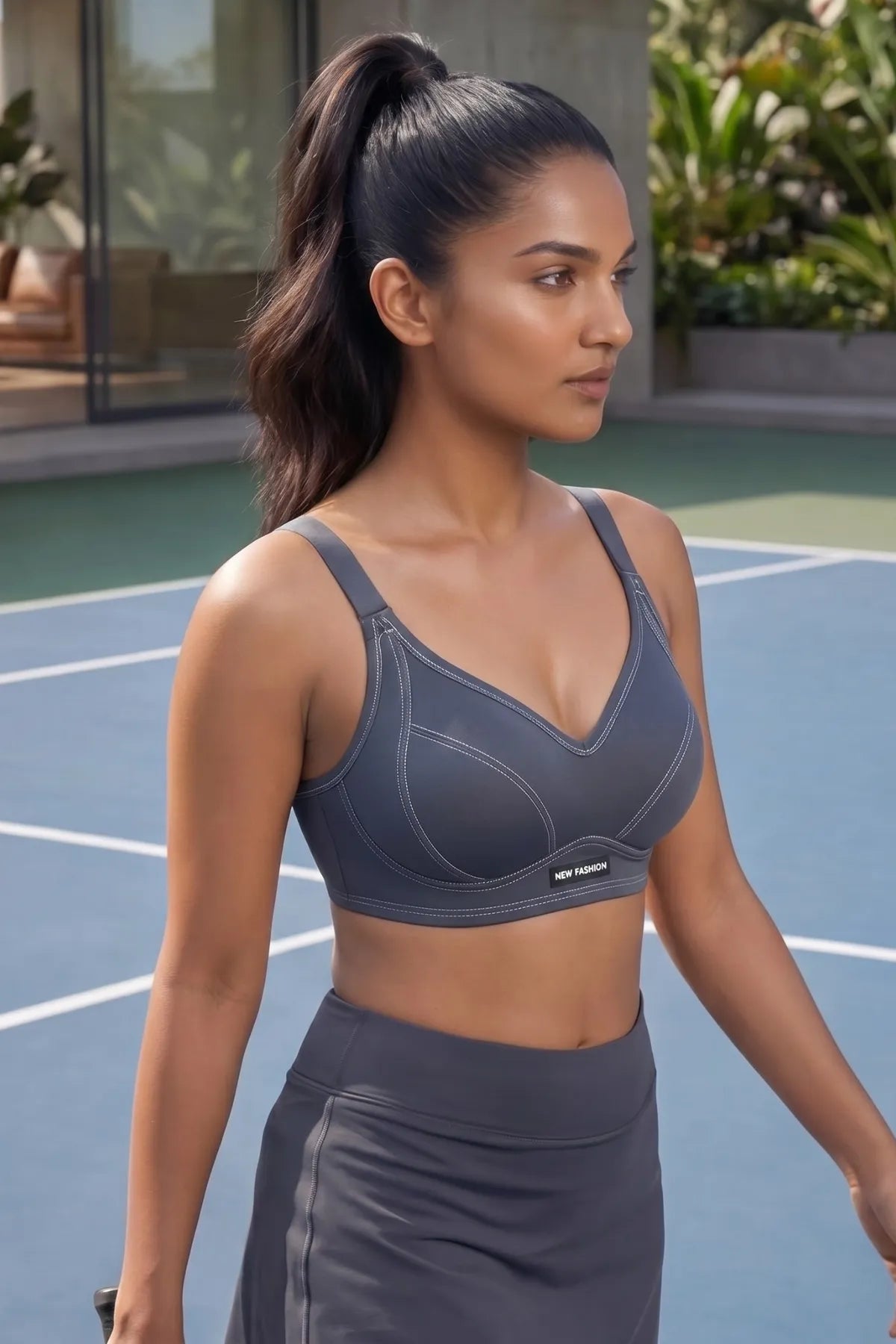 Seamless Sculpt Pink Bra